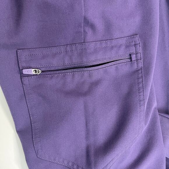 Figs Scrub Set Purple Shadow Zamora Jogger Pants XSP Catarina Top XXS - Picture 6 of 16